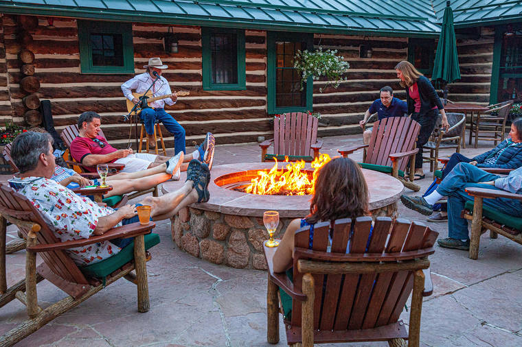 Colorado Guest Ranch Keeps Traditions Alive Hawaii Tribune Herald - Colorado Springs Patio Furniture