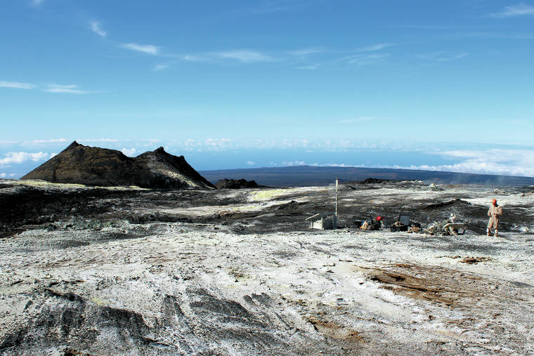Volcano Watch High Altitude Station Maintenance On Mauna Loa