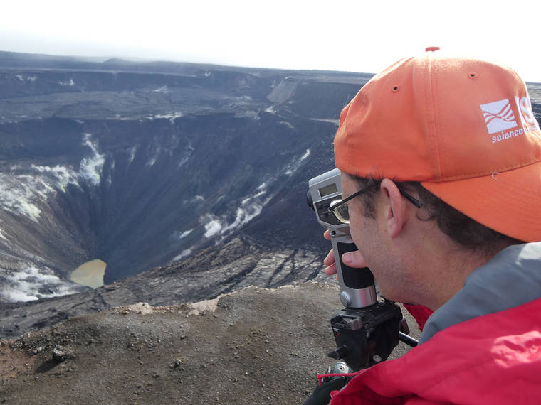 Volcano Watch: Innovative monitoring of Kilauea's summit water lake - Hawaii Tribune-Herald