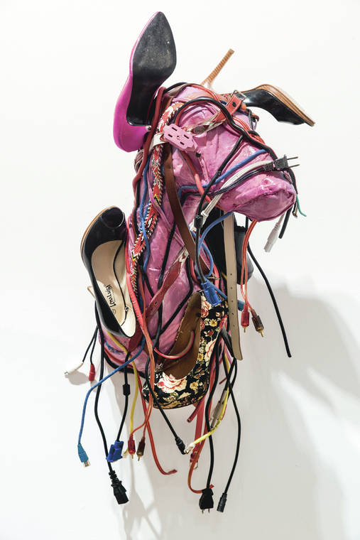 Texas-Hawaii artist brings secondhand objects to life at EHCC - Hawaii  Tribune-Herald