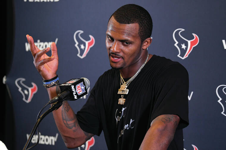 Lawsuit: Texans ‘turned a blind eye’ to QB Watson’s actions