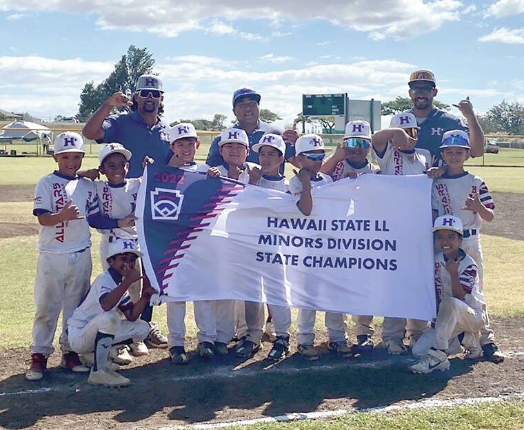 Hilo Little League Minors win state title on Maui Hawaii TribuneHerald