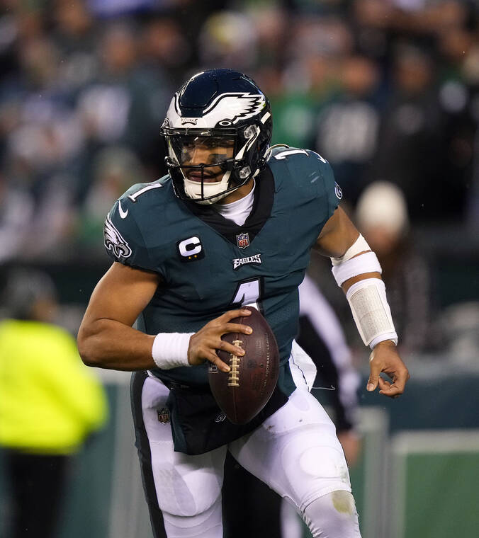 jalen hurts eagles quarterback