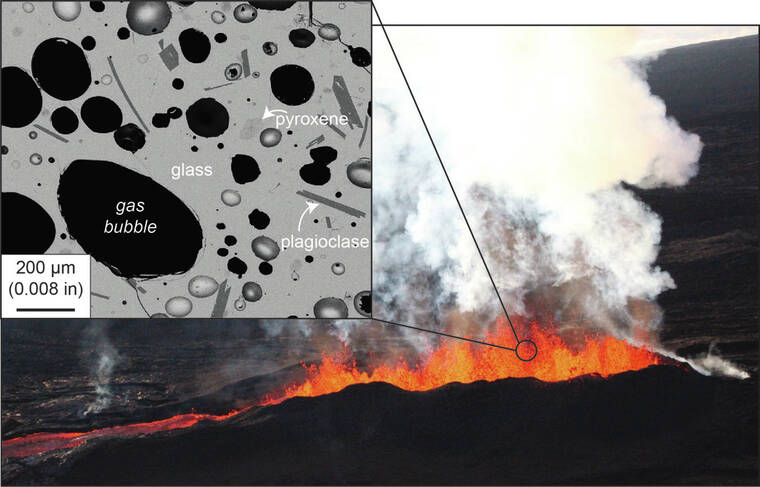 How do scientists get information about magma storage?