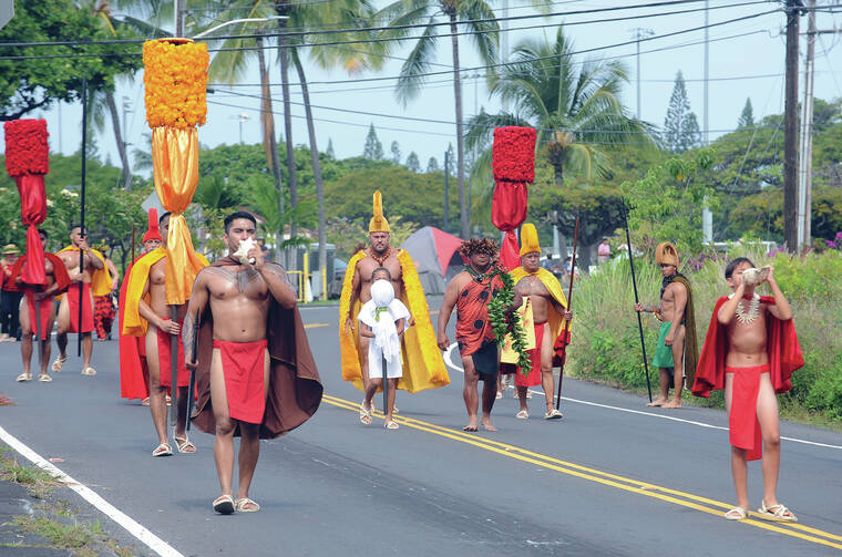 King Kamehameha Day Parade rides through Kona Hawaii TribuneHerald