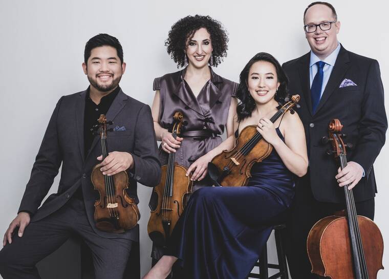 Award-winning Verona Quartet to perform in Hilo
