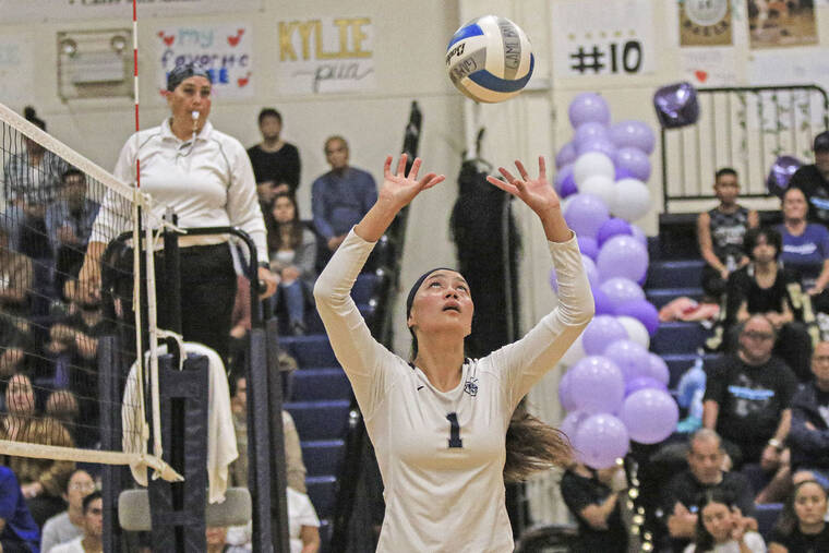 BIIF Volleyball: Trojans, Warriors stay on top