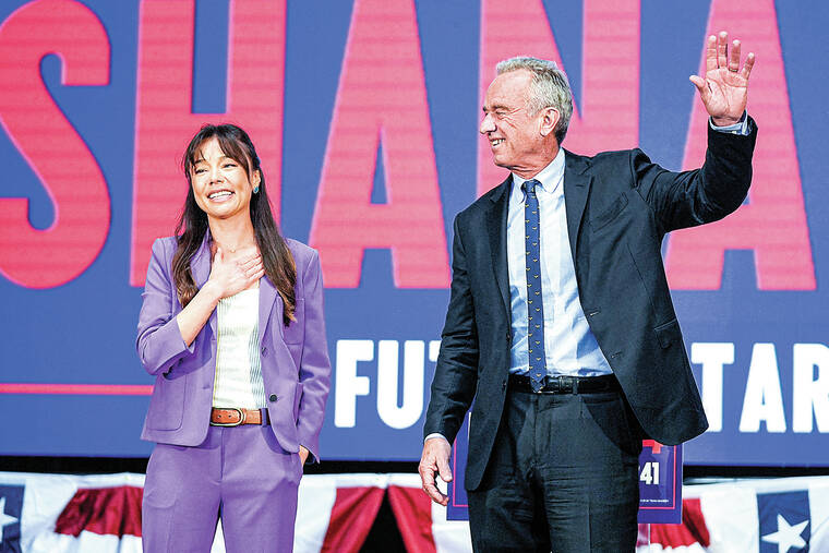 Robert F. Kennedy Jr. picks Nicole Shanahan as his running mate for his