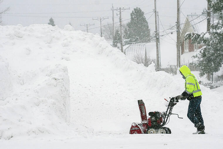 Key Northern California highway closed as snow continues to fall in the