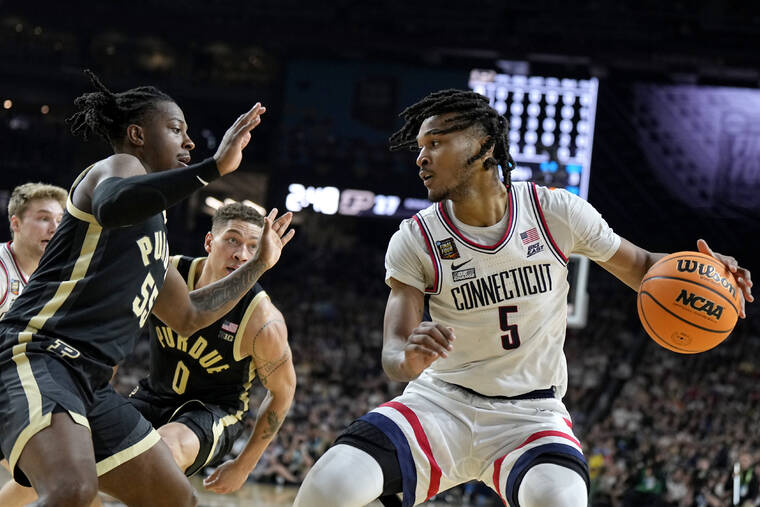 UConn freshman Stephon Castle declares for NBA draft and becomes school’s second one-and-done player