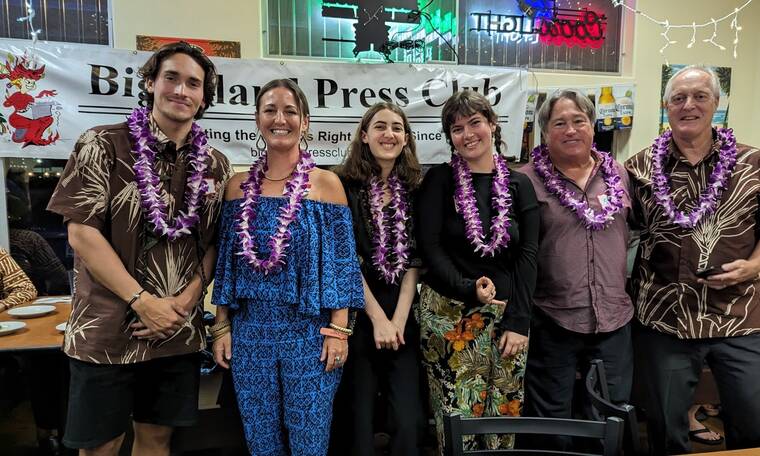 Six receive Big Island Press Club scholarships