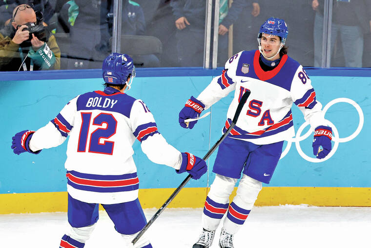 USA to face Canada for Olympic gold after overpowering Slovakia in men’s hockey