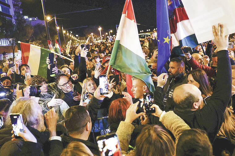 Orban, beacon to the right, concedes defeat in Hungary’s election