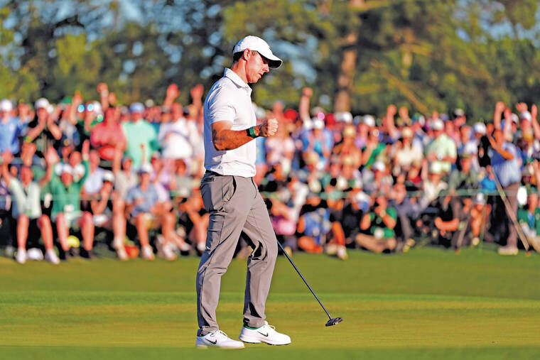 Birdie barrage gives Rory McIlroy largest 36-hole lead in Masters history