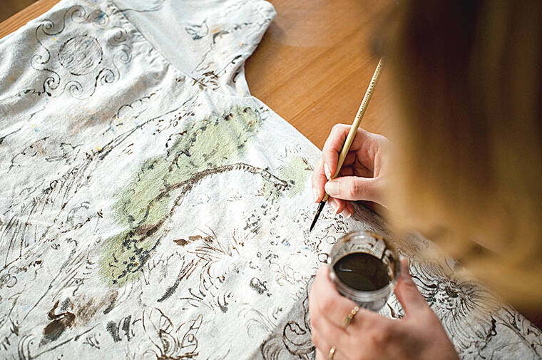 The Slow Growth of Hand-Painted Clothes | Painted Clothes News